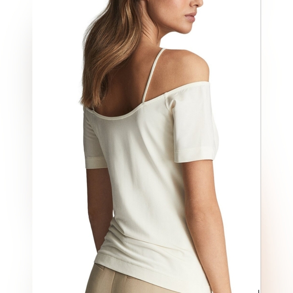 Reiss Cierra Strappy Off Shoulder Top - Picture 2 of 9